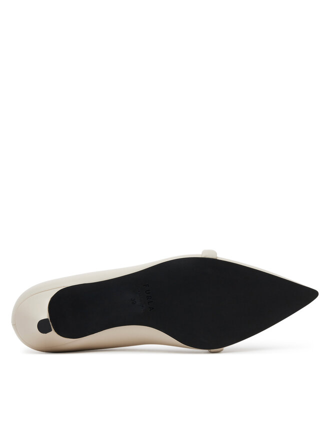 Furla Pantofi cu toc subțire Furla YG58FCD X30000 1704S Alb