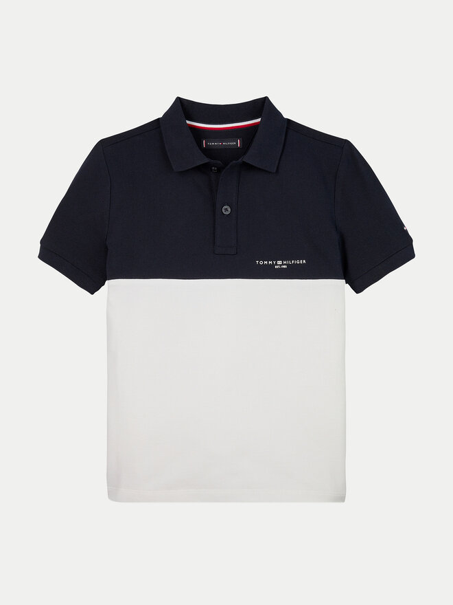 Tommy Hilfiger Tommy Hilfiger Poloshirt KB0KB09527 Dunkelblau Regular Fit