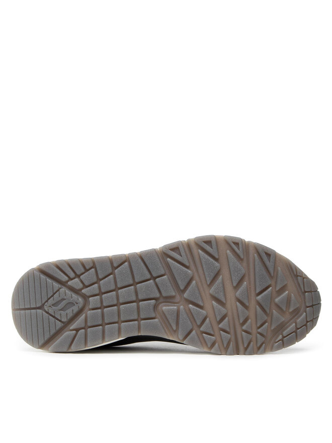 Skechers Sneakersy Skechers Rose Bold 73691/GUN Stříbrná