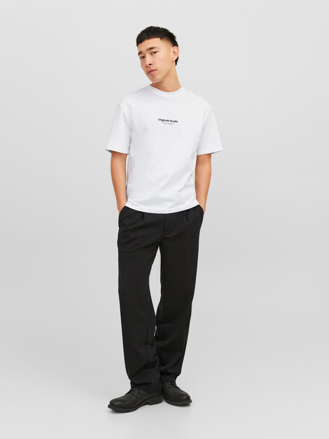 Jack&Jones Jack&Jones Marškinėliai Vesterbro 12240121 Balta Relaxed Fit