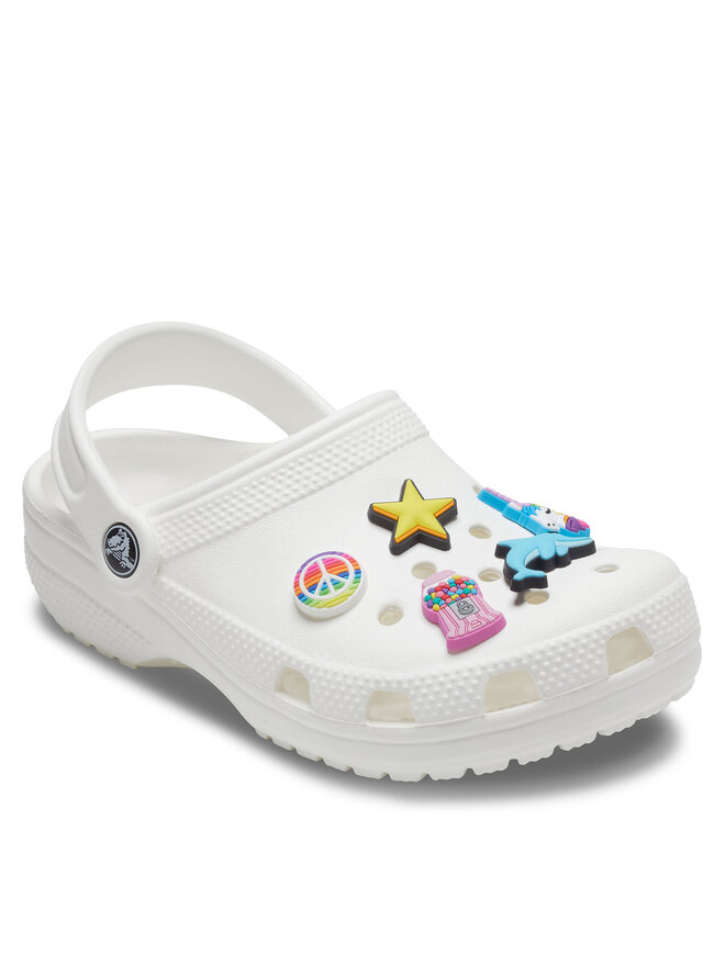 Crocs Decorazione per scarpe Crocs Jibbitz Girls Rule 5 Pack 10008410 Multicolore