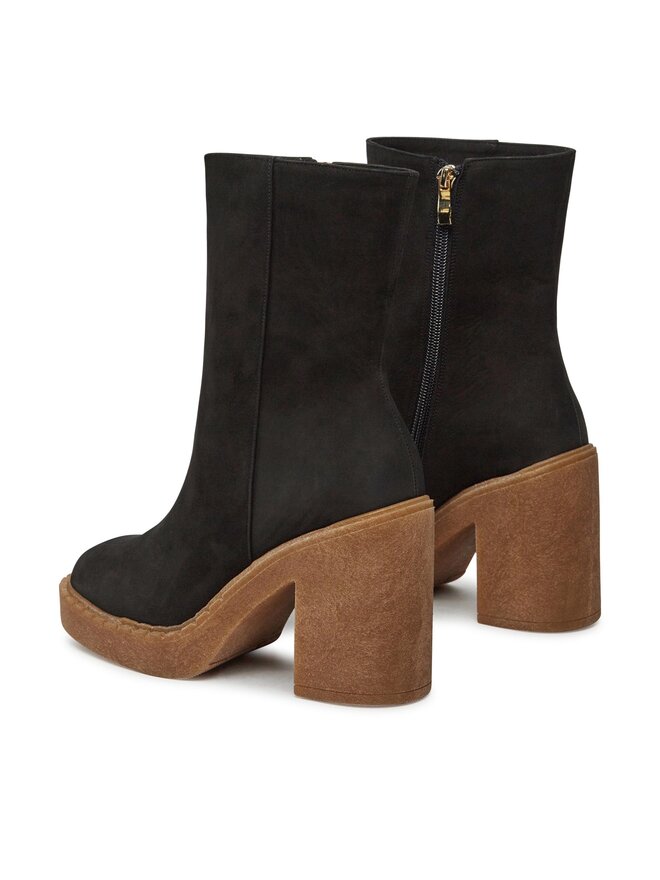 R.Polański Stiefeletten R.Polański 1586 Schwarz