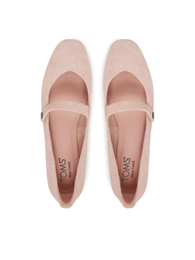 Toms Baleriny Toms Bianca  10022006 Różowy