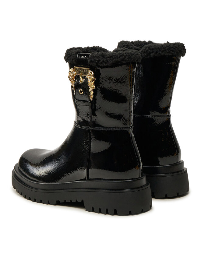 Versace Jeans Couture Botki Versace Jeans Couture Drew 77VA3S69 Czarny