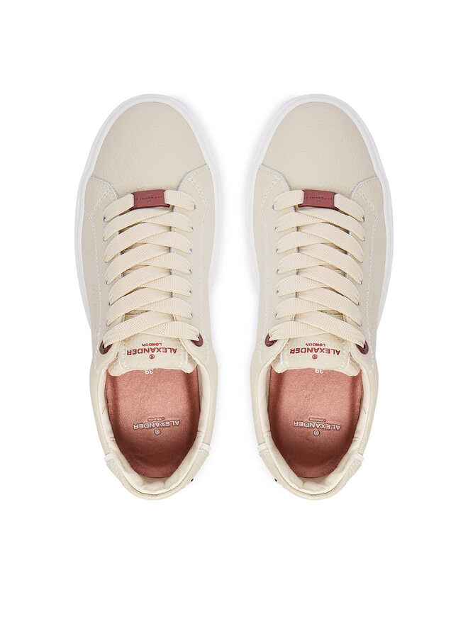 Alexander Smith Снікерcи Alexander Smith London High ALBDLHW 8406 Кремовий