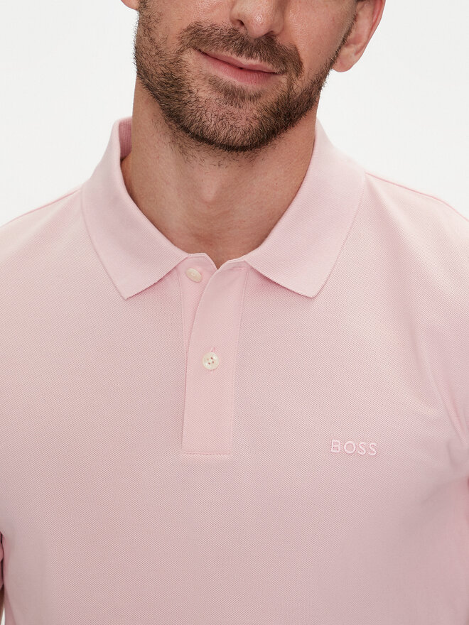 BOSS Boss Polo Pallas 50468301 Ružičasta Regular Fit