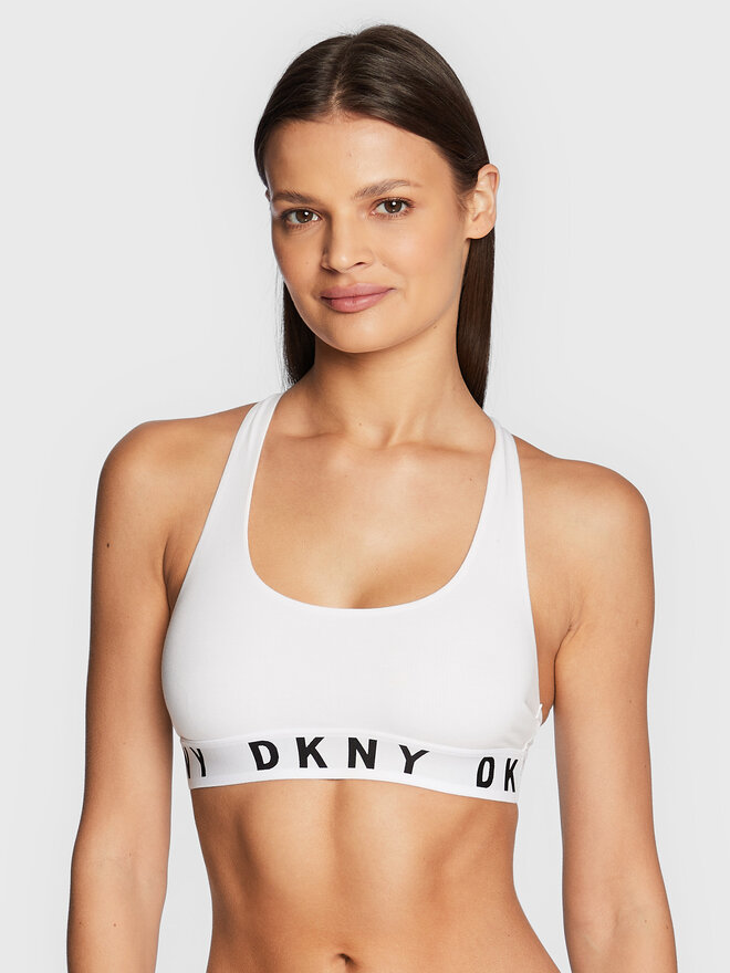 DKNY DKNY Бюстгальтер-топ DK4519 Білий