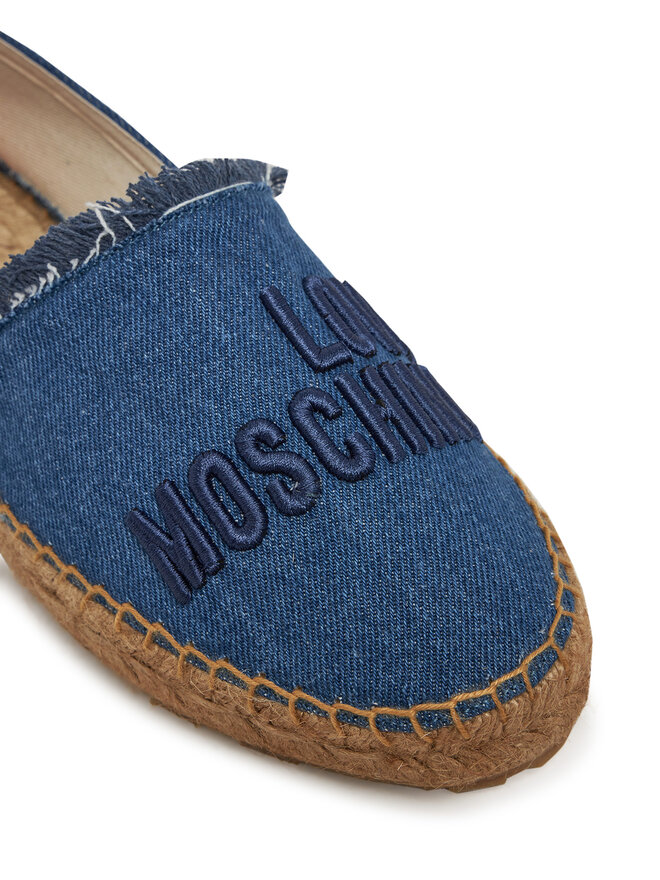 LOVE MOSCHINO Espadrile LOVE MOSCHINO JA10262G0MJO5700 Albastru