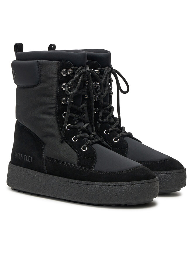 Moon Boot Śniegowce Moon Boot Ltrack Combat 80D2450200 Czarny