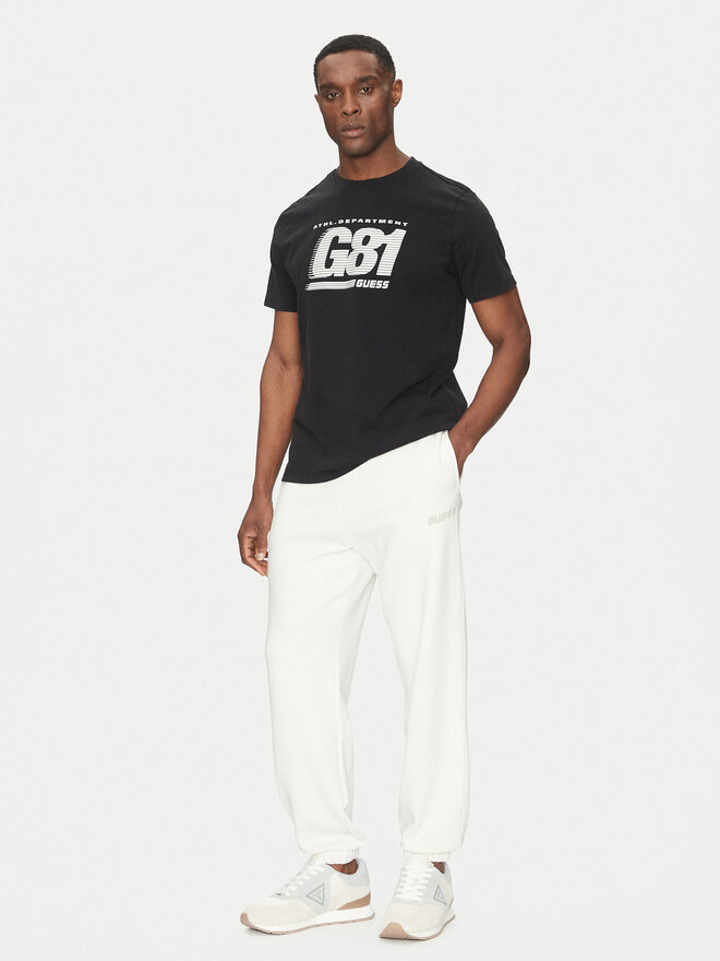 Guess Guess Marškinėliai Z5GI06 I3Z14 Juoda Regular Fit
