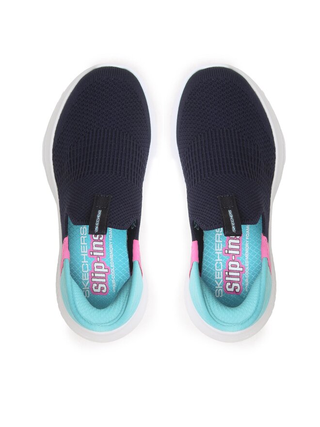 Skechers Sneakersy Skechers Fresh Time 303800L/NVTQ Tmavomodrá