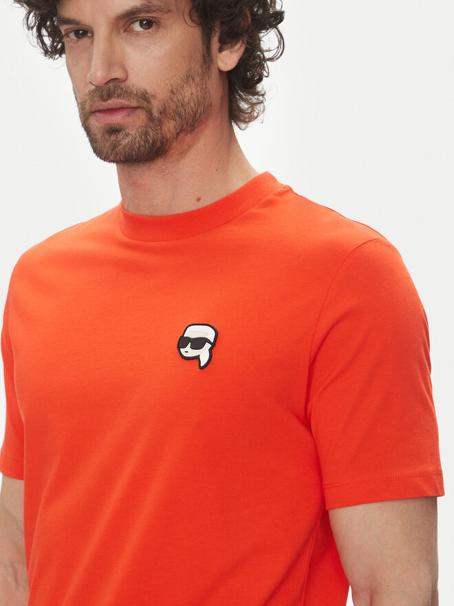 KARL LAGERFELD KARL LAGERFELD Póló 755710 552224 Piros Regular Fit