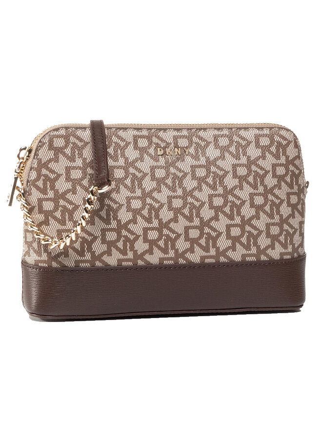 DKNY Handtasche DKNY Bryant Park Logo R01E4655 Braun
