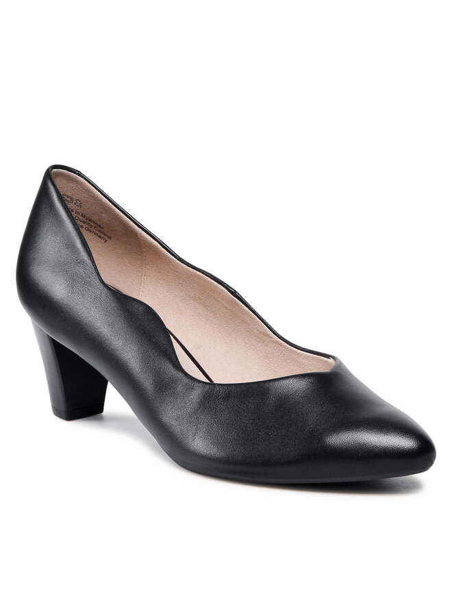 Caprice Félcipő Caprice 9-22400-28 Fekete