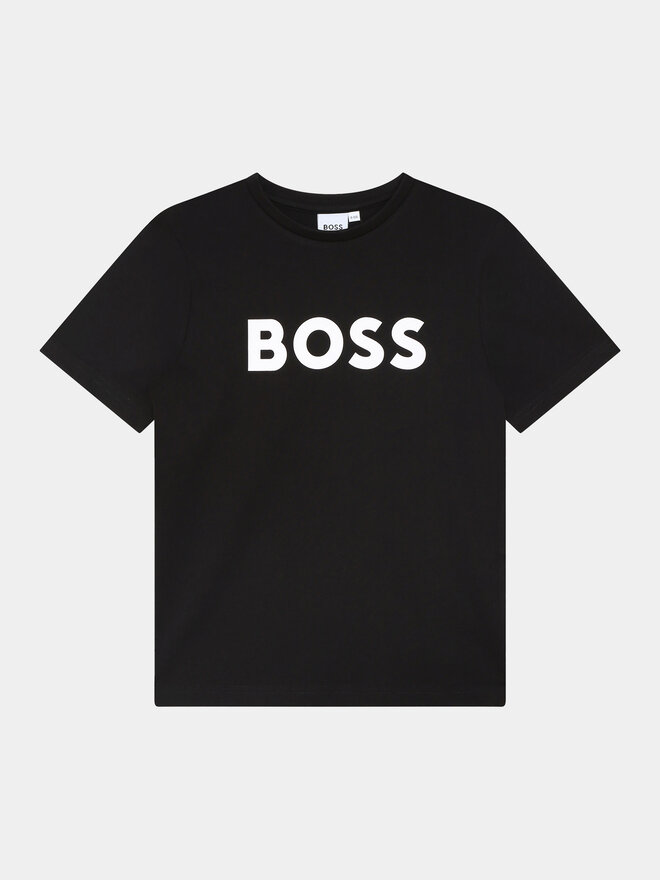 BOSS BOSS Camiseta J25P24 D Negro Regular Fit