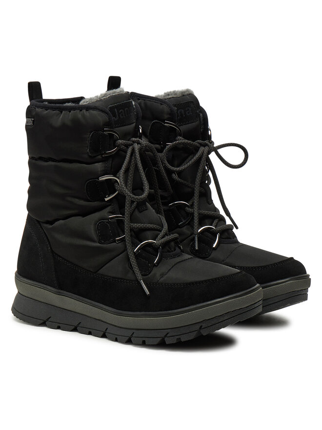 Jana Schnürschuhe Jana 8-26262-43 Schwarz