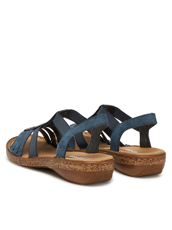 Rieker Sandalen Rieker 628G7-14 Dunkelblau