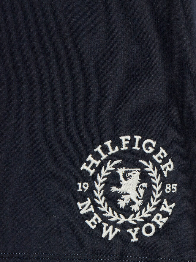 Tommy Hilfiger Tommy Hilfiger Póló Crest Logo KB0KB08675 D Sötétkék Regular Fit
