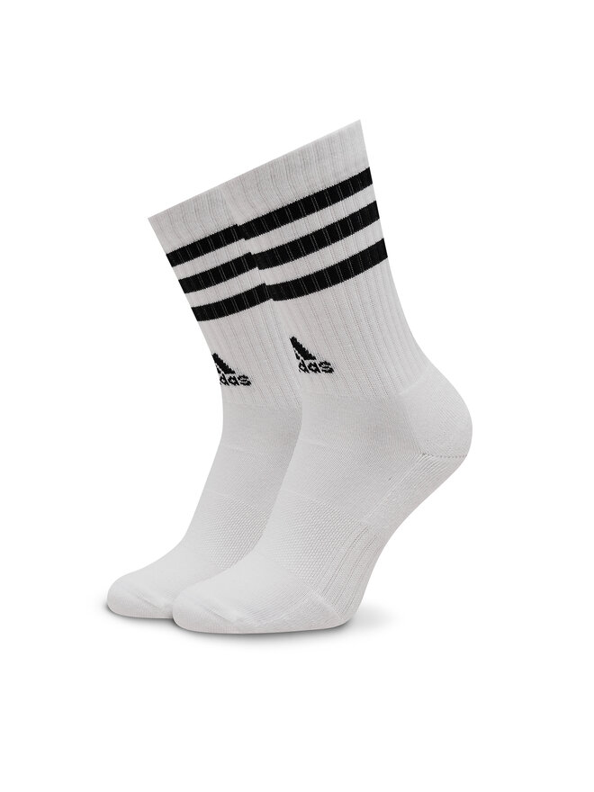 adidas Довгі шкарпетки adidas 3-Stripes Cushioned Crew Socks 3 Pairs IC1323 Сірий