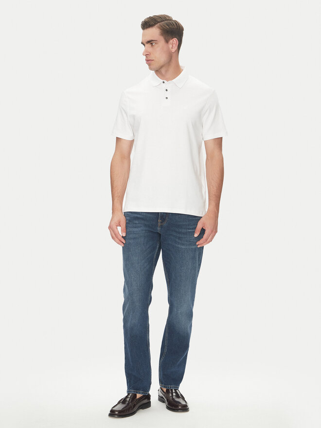 Calvin Klein Calvin Klein Pólóing Supima LV04LB276G Fehér Regular Fit