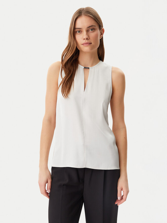 Calvin Klein Calvin Klein Топ K20K208190 Сірий Regular Fit