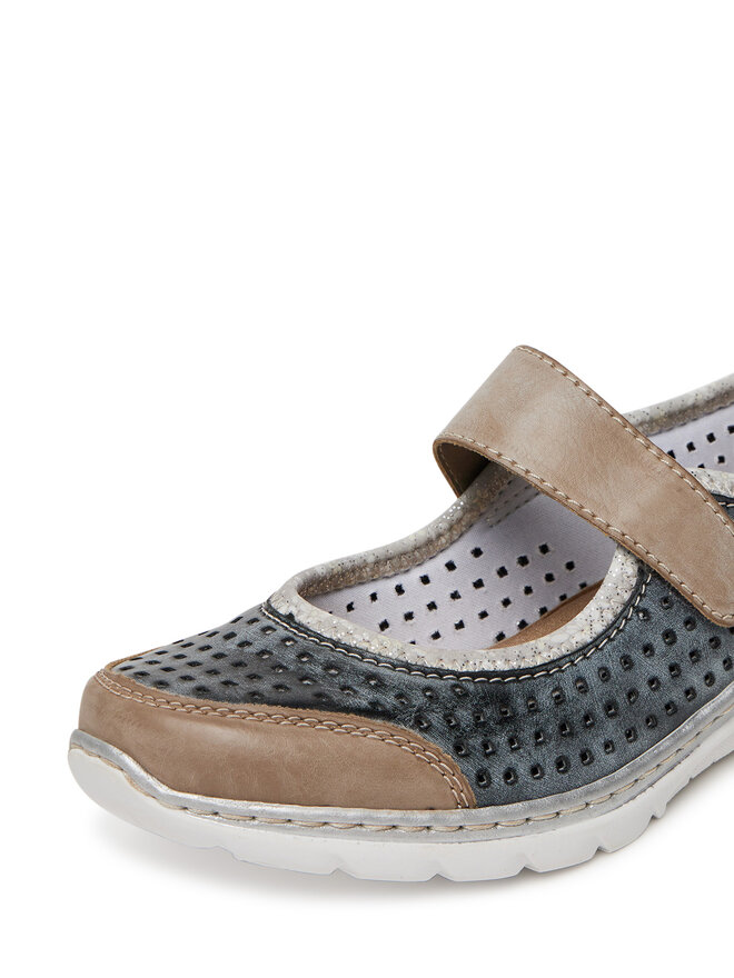Rieker Halbschuhe Rieker L32B5-42 Dunkelblau