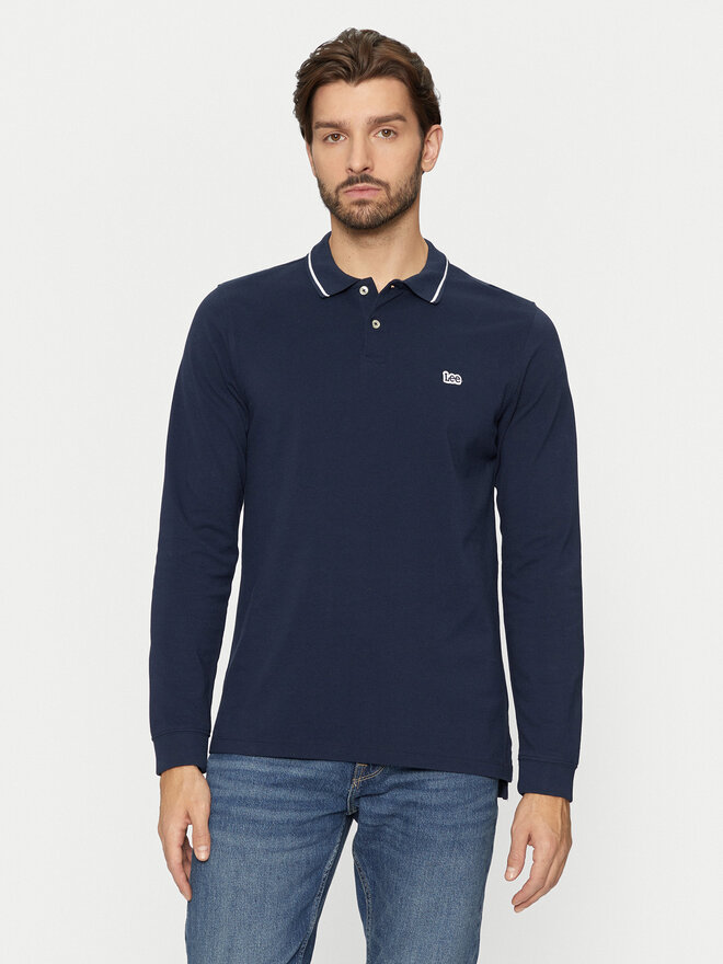 Lee Lee Polo 112355666 Tamnoplava Regular Fit