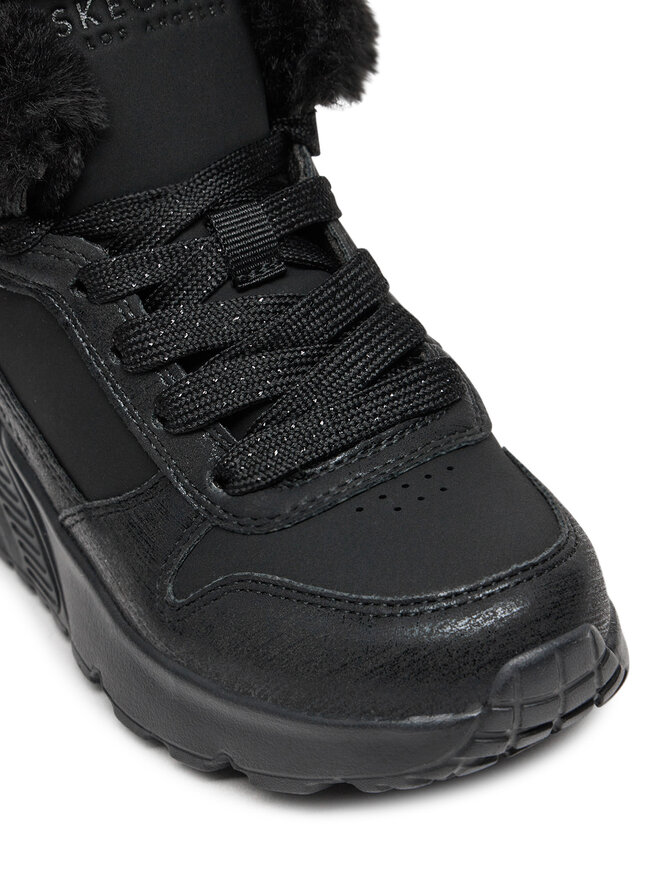 Skechers Botki Skechers Uno Lite - Comfurt Collar 310396L/BBK Czarny