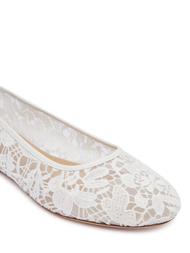 LAUREN RALPH LAUREN Ballerinas LAUREN RALPH LAUREN 802P10533001 Weiß