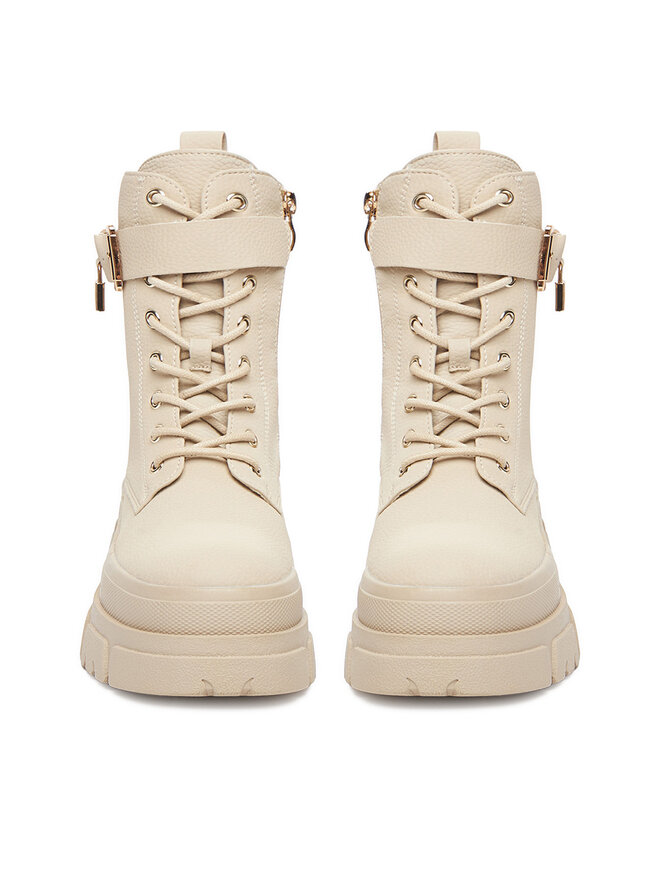 DeeZee Botines planos DeeZee 60165-6 Beis