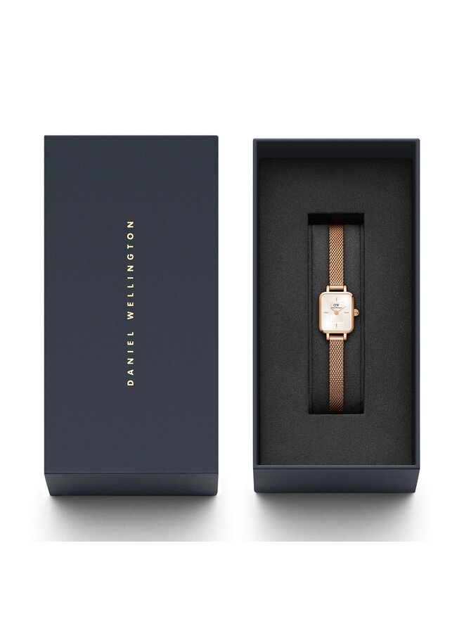 Daniel Wellington Hodinky Daniel Wellington Quadro Mini DW00100651 Zlatá