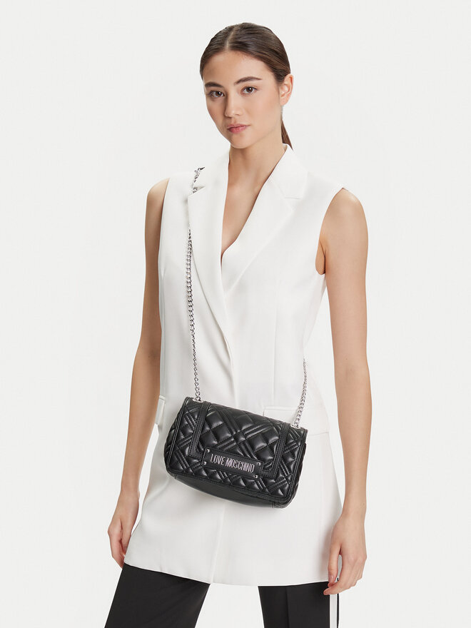 LOVE MOSCHINO Дамска чанта LOVE MOSCHINO JC4001PP1NLA000B Черен