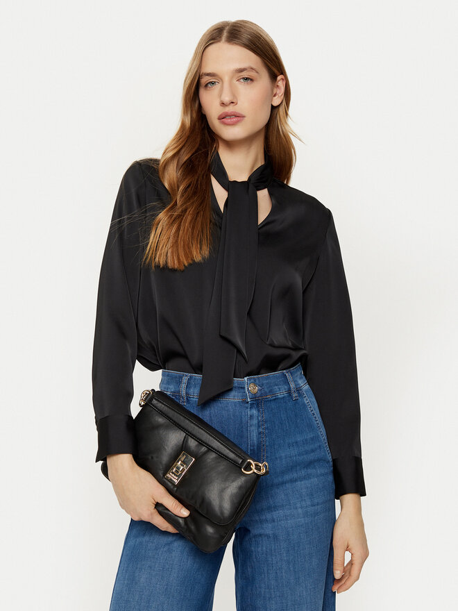 Tommy Hilfiger Ročna torba Tommy Hilfiger AW0AW16885 Črna