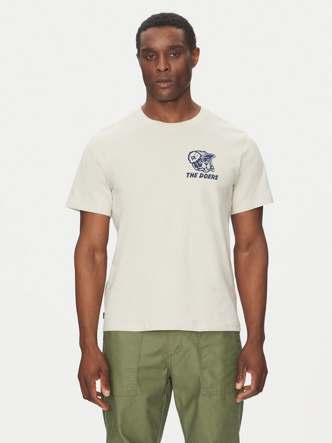 Element Element Camiseta ELYZT00518 Beis Regular Fit