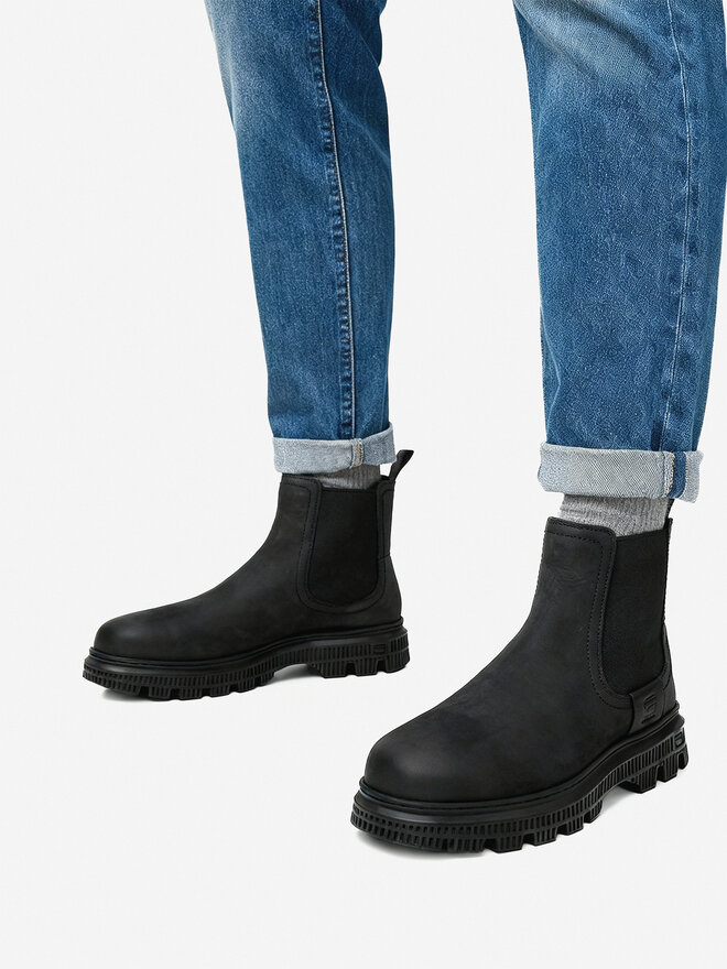 G-Star Raw Боти тип челси G-Star Raw CEO-HULK-04 MI24 Черен