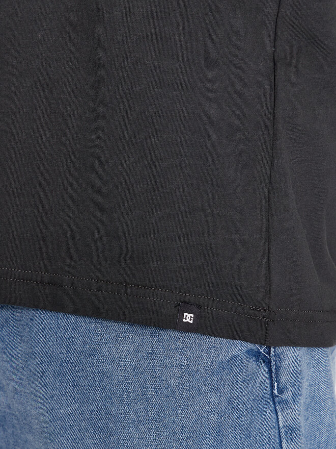 DC DC Camiseta Dropout Tees ADYZT05304 Negro Regular Fit