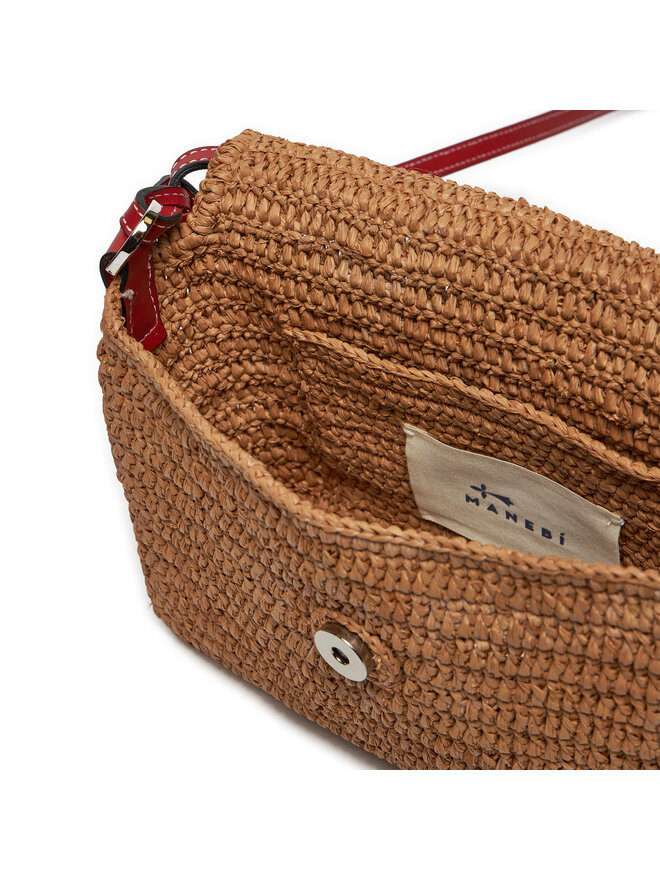 Manebi Torebka Manebi Summer Night Bag Medium V 9.2 AH Brązowy