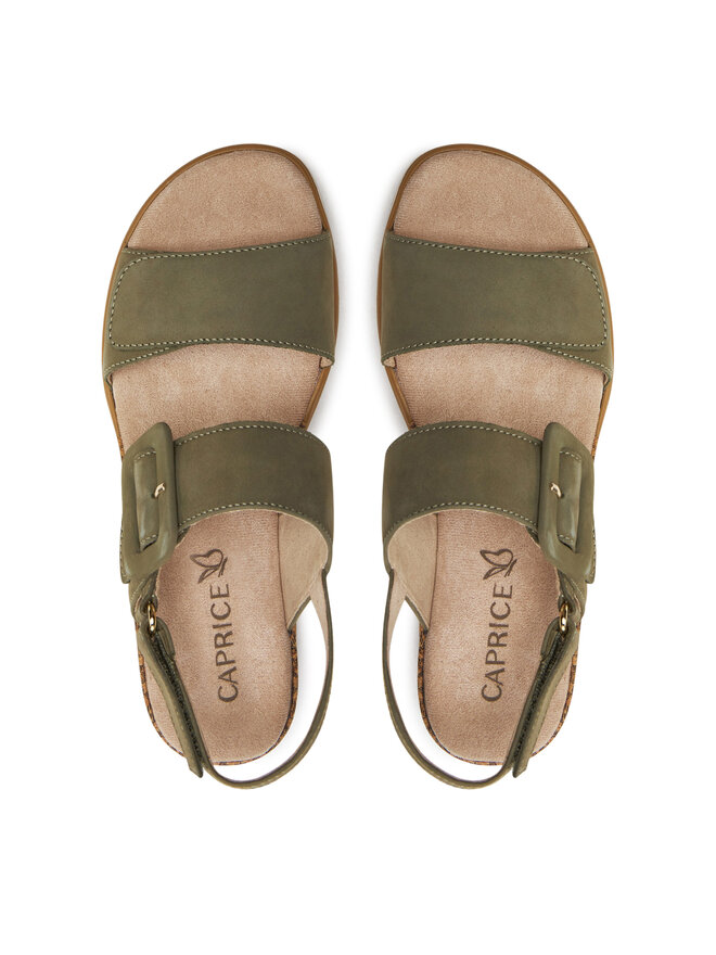 Caprice Sandały Caprice 9-28753-42 Khaki