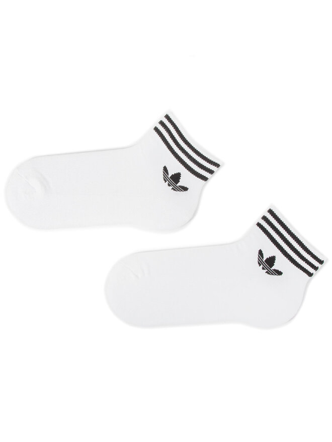 adidas Sada 3 párů nízkých ponožek unisex adidas Tref Ank Sck Hc EE1152 Bílá