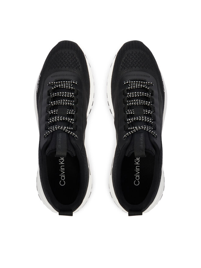 Calvin Klein Sneakers Calvin Klein Hike Runner Laceup Knit HM0HM02151 Schwarz