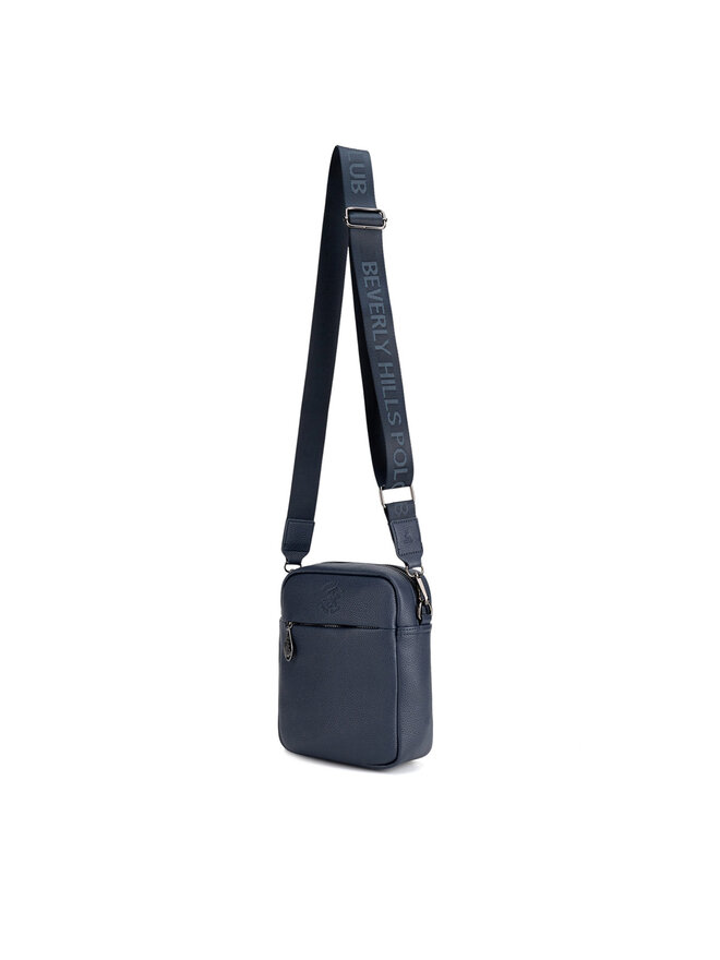 Beverly Hills Polo Club Мъжка чантичка Beverly Hills Polo Club BHPC-L-001-CCC-06 Тъмносин