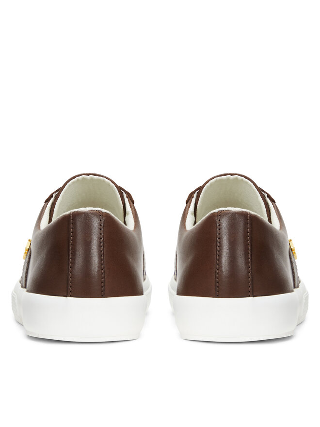 LAUREN RALPH LAUREN Sneakersy LAUREN RALPH LAUREN 802775372007 Hnedá