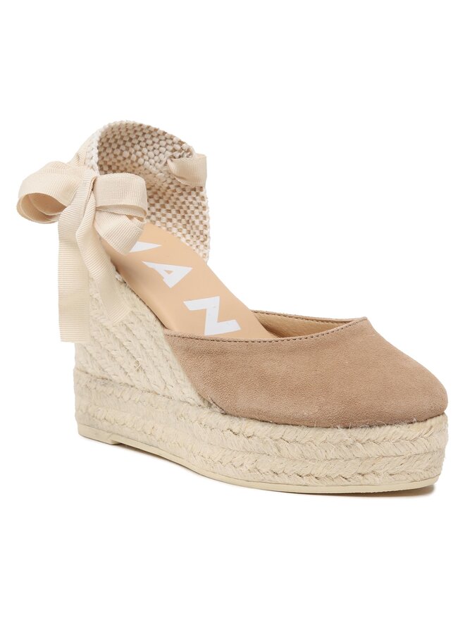 Manebi Εσπαντρίγιες Manebi Wedge Espadrilles W 1.9 WV Καφέ