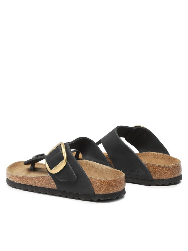 Birkenstock Infradito Birkenstock Gizeh Big Buckle 1024107 Nero