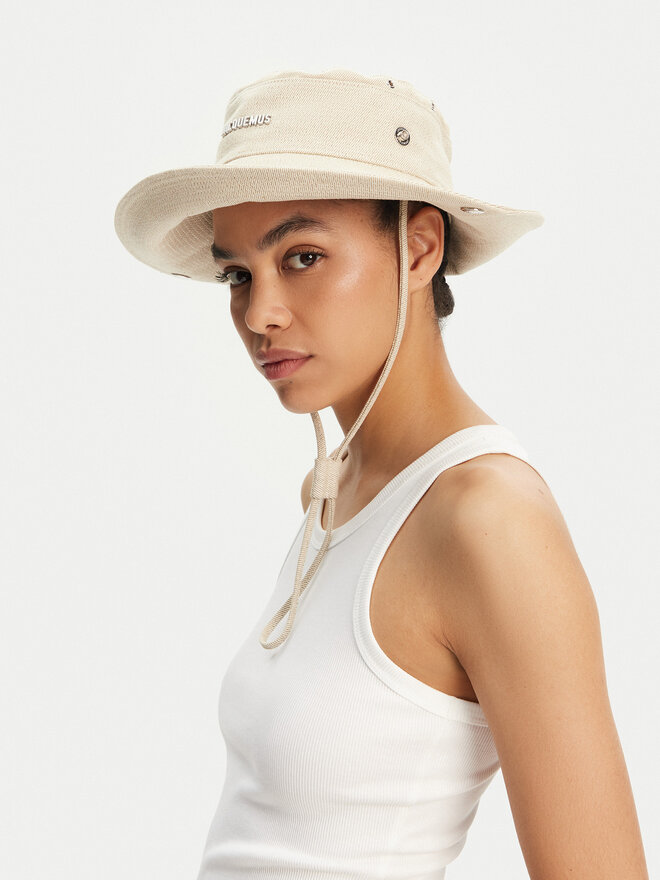 JACQUEMUS Kapelusz JACQUEMUS 25E255AC7215113 Beżowy