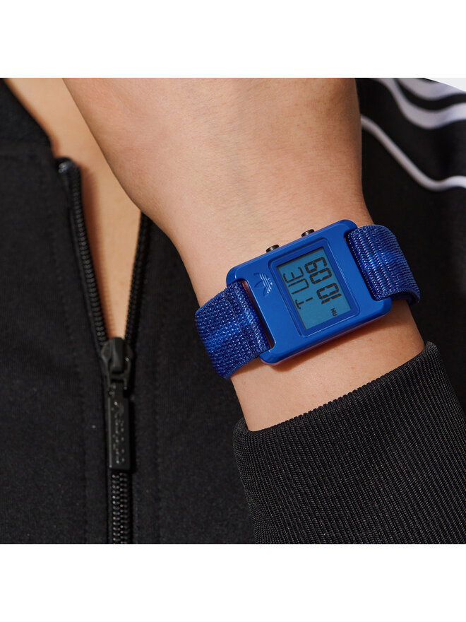 adidas Originals Часовник adidas Originals Retro Pop Digital Watch AOST23070 Син
