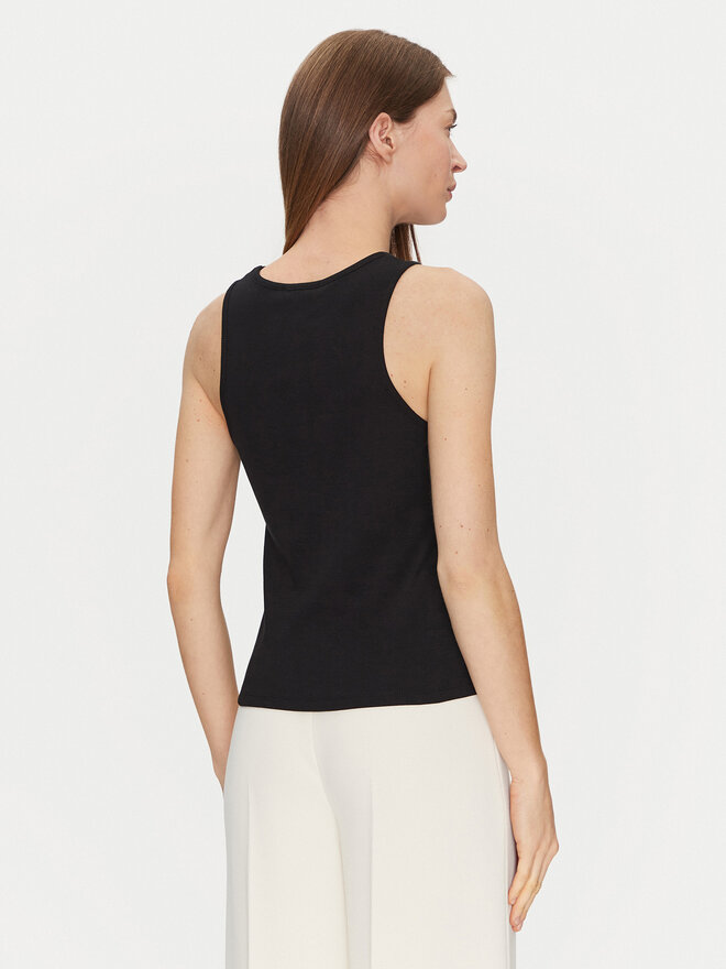TWINSET TWINSET Marškinėliai 251TP2550 Juoda Slim Fit