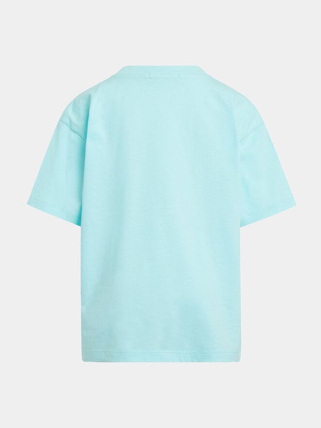 Calvin Klein Jeans Calvin Klein Jeans Camiseta Mono Mini Badge IU0IU00580 D Azul Regular Fit