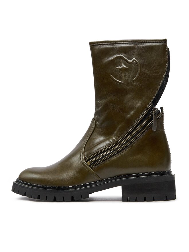 Eva Minge Stiefeletten Eva Minge EM-21-10-001298 Grün