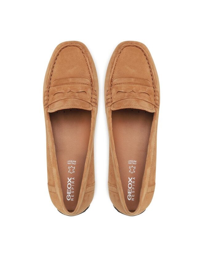 Geox Mocasini Geox D Kosmopolis + Grip D35RCA00021C5006 Maro